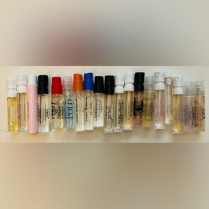 Lot of 19 Cologne Perfume Samples Travel Size